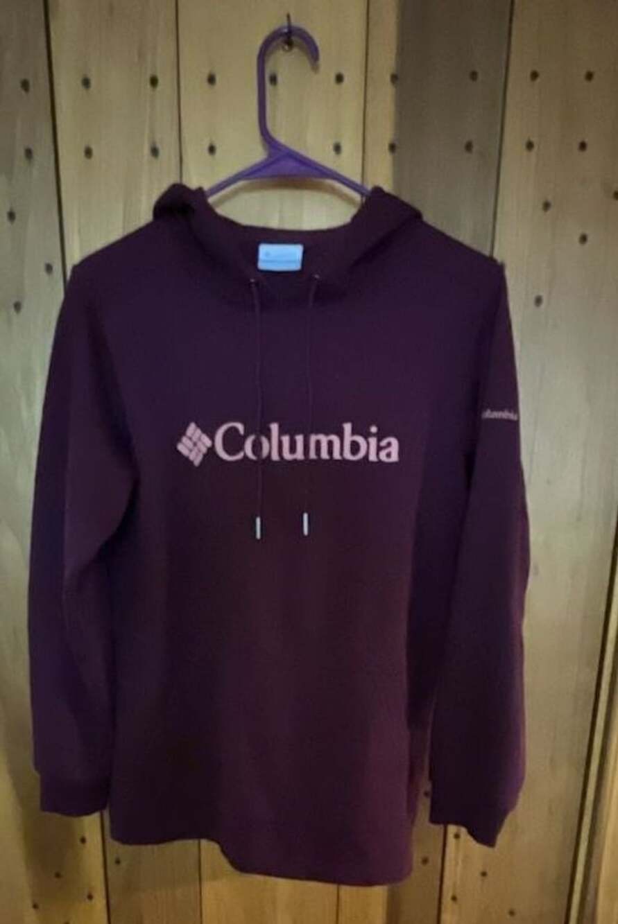 Columbia Women's Trek Graphic Hoodie Burgundy Size M